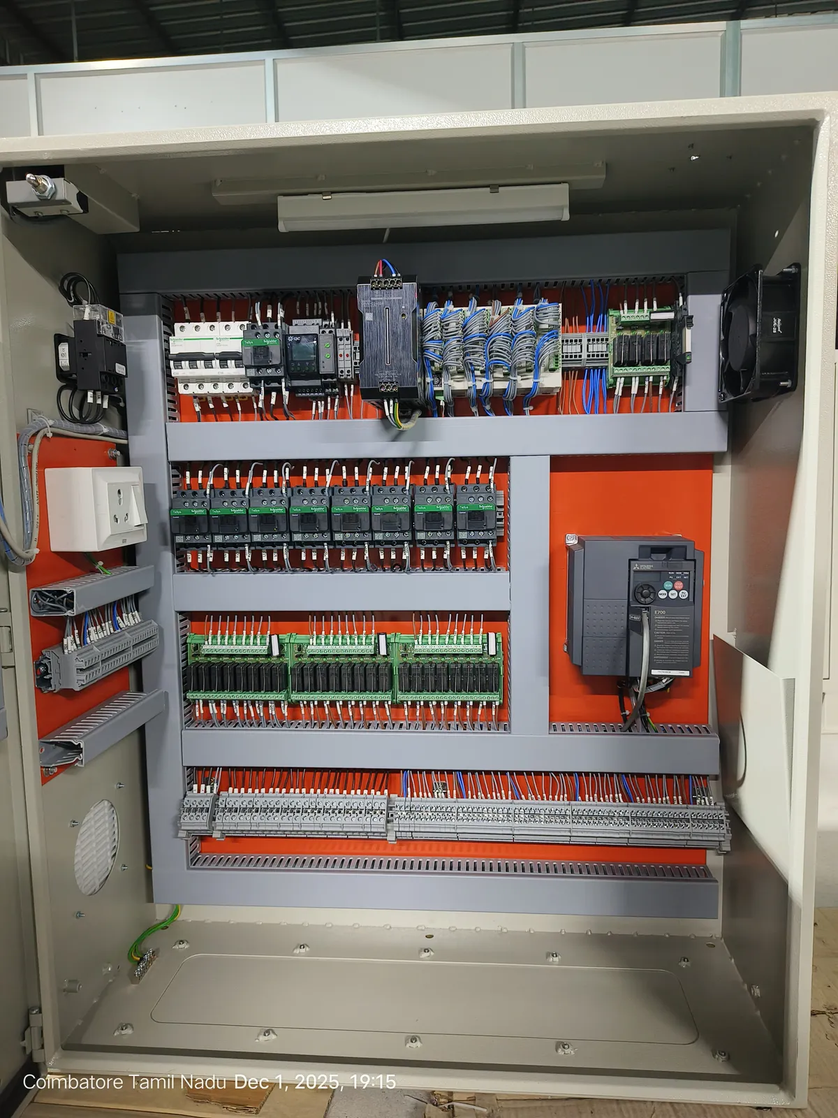 PLC, VFD & Servo based application